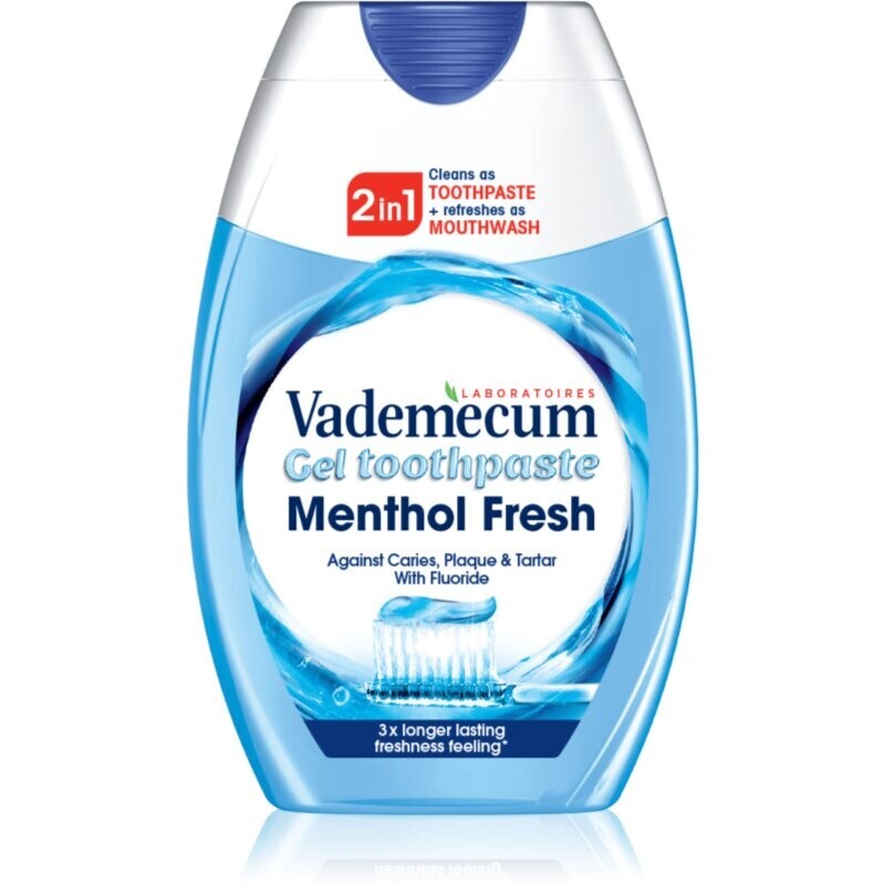 Vademecum 2 in1 Menthol Fresh 2-in-1 toothpaste and mouthwash 75 ml