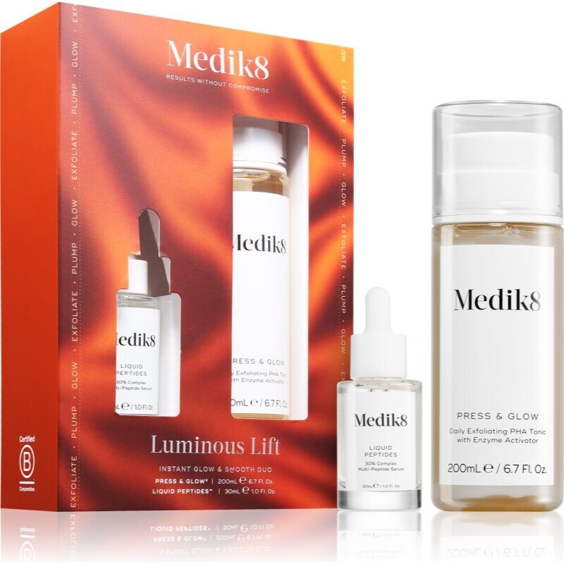 Medik8 Luminous Lift gift set for women