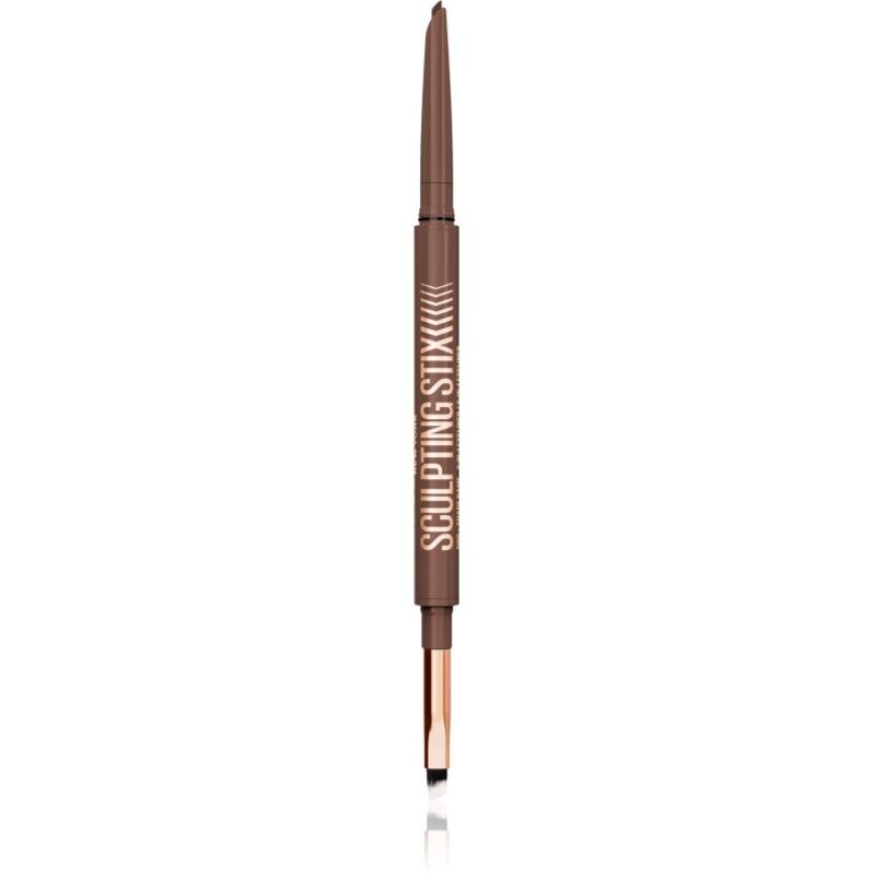 MAYBELLINE NEW YORK Sculpting Stix automatic eyeliner with brush shade 014 Mocha Contour 1 pc