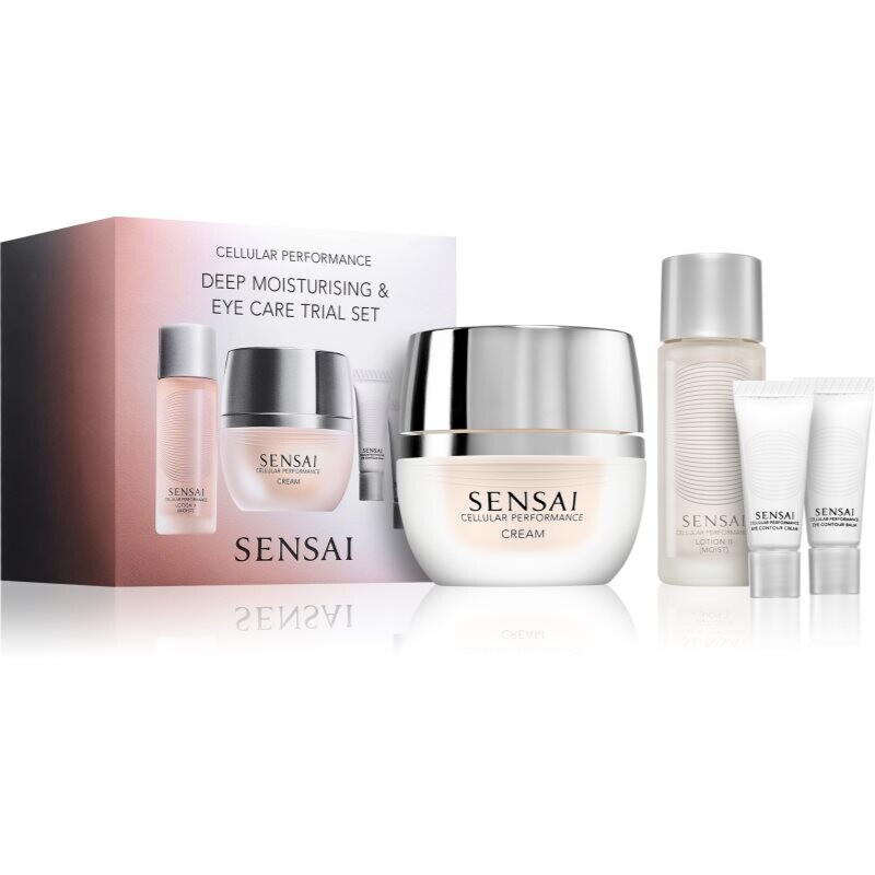 Sensai Cellular Performance Deep Moisturising & Eye Care Trial Set gift set