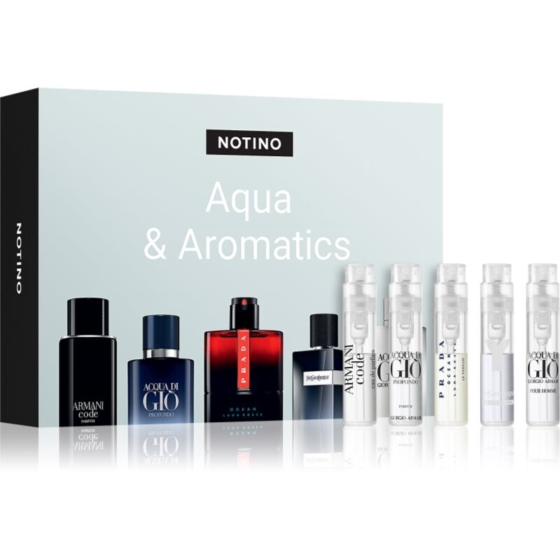 Beauty Discovery Box Notino Aqua & Aromatics set for men