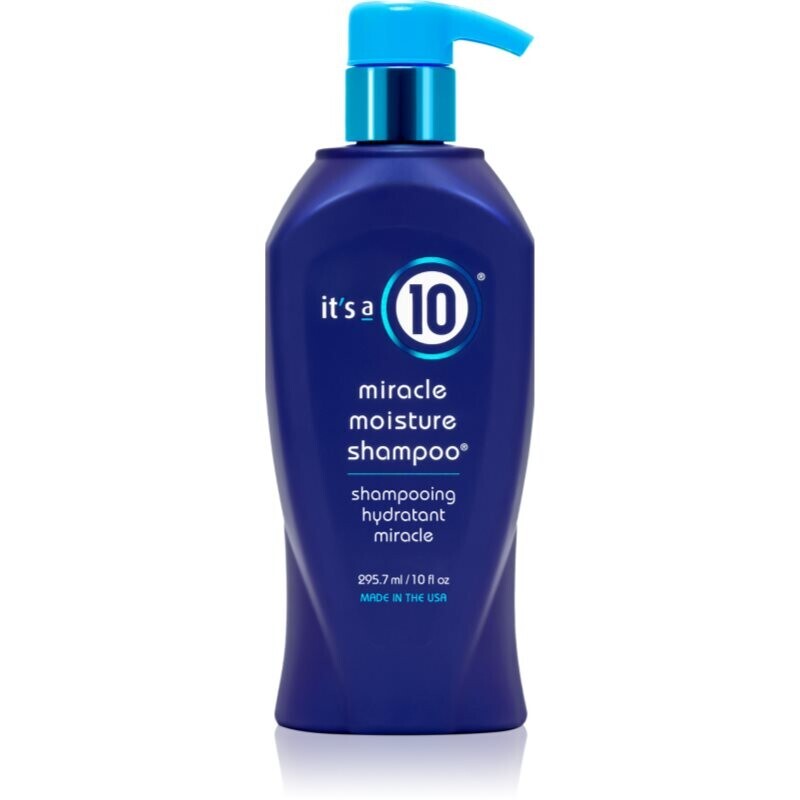 it's a 10 Miracle Moisture Shampoo gentle shampoo 295.7 ml