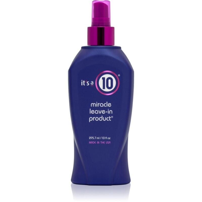 it's a 10 Miracle Leave-in Product leave-in conditioner in a spray 295.7 ml