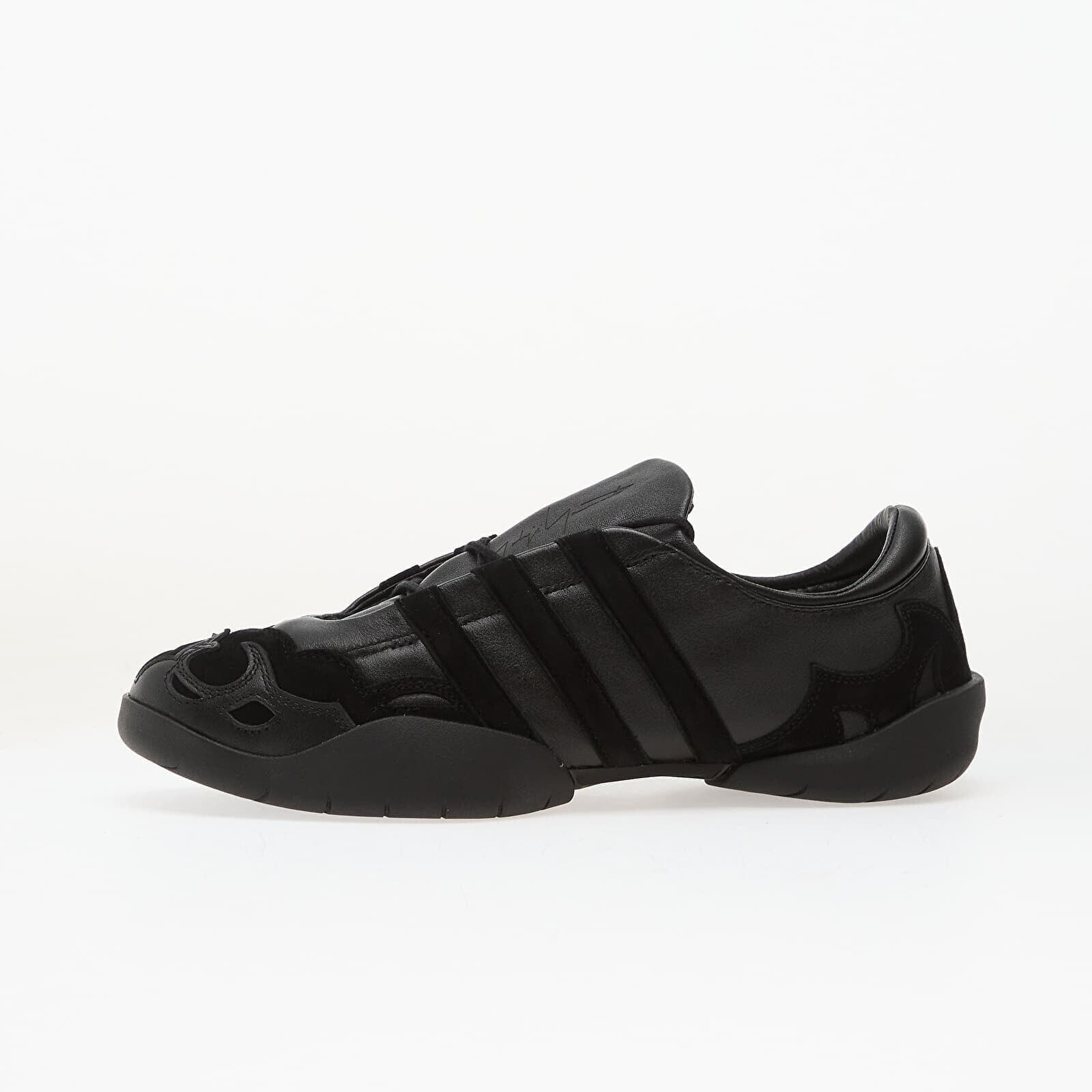Sneakers Y-3 Regu Leather Black/ Black/ Black UK 9