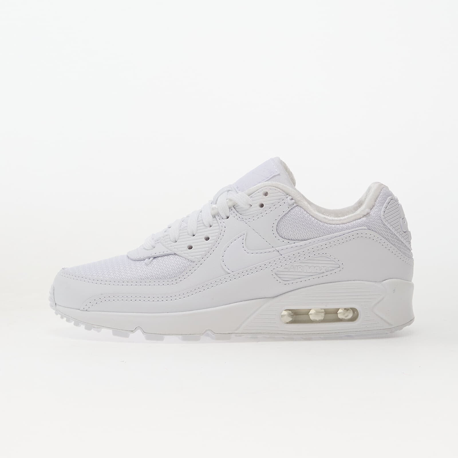Sneakers Nike W Air Max 90 Prm White/ White-Metallic Gold UK 2.5