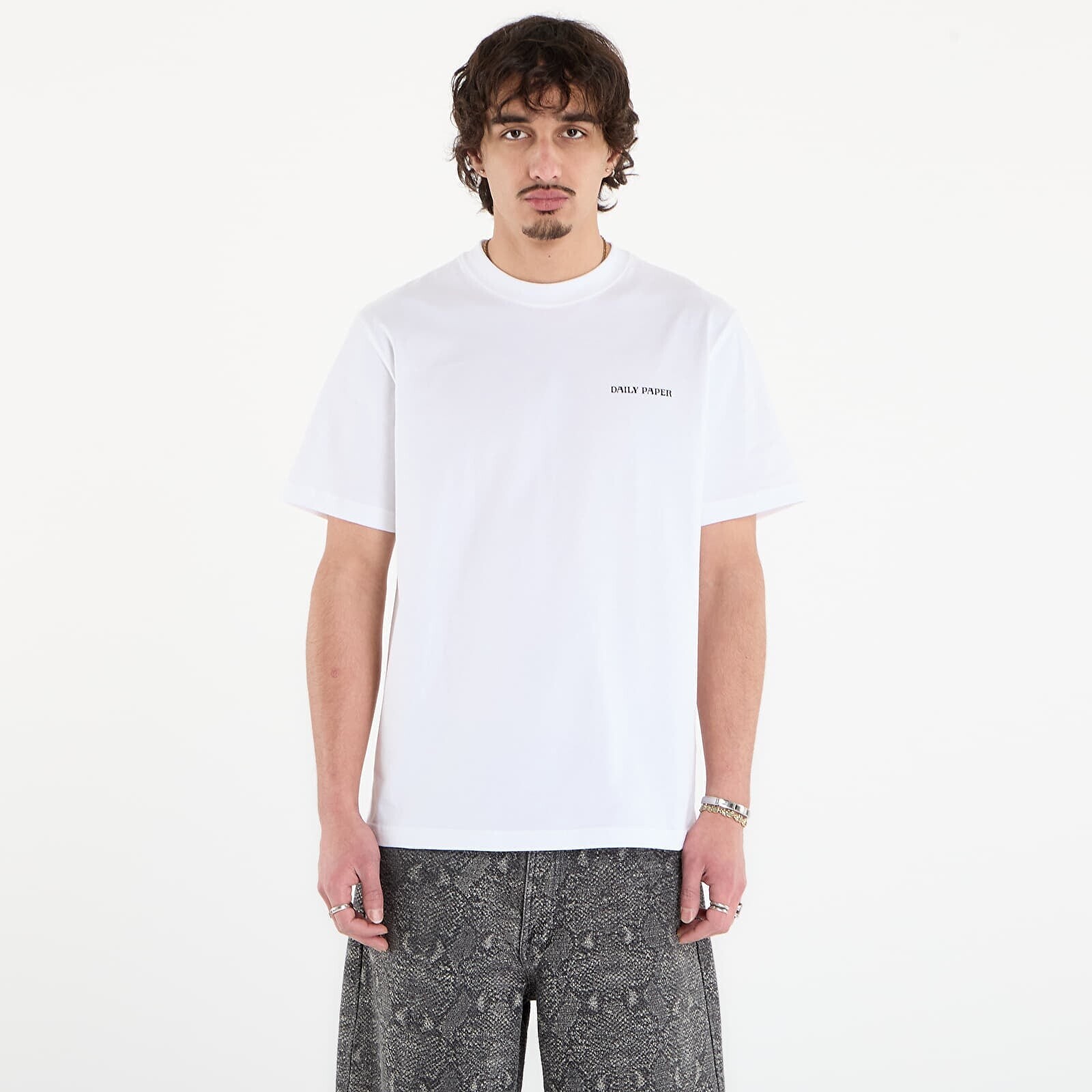 T-shirt Daily Paper Chain Shield T-Shirt White XS