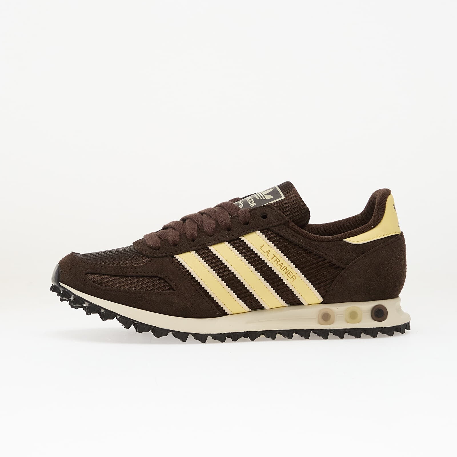Sneakers adidas La Trainer Og W Dark Brown/ Almost Yellow/ Off White UK 6.5