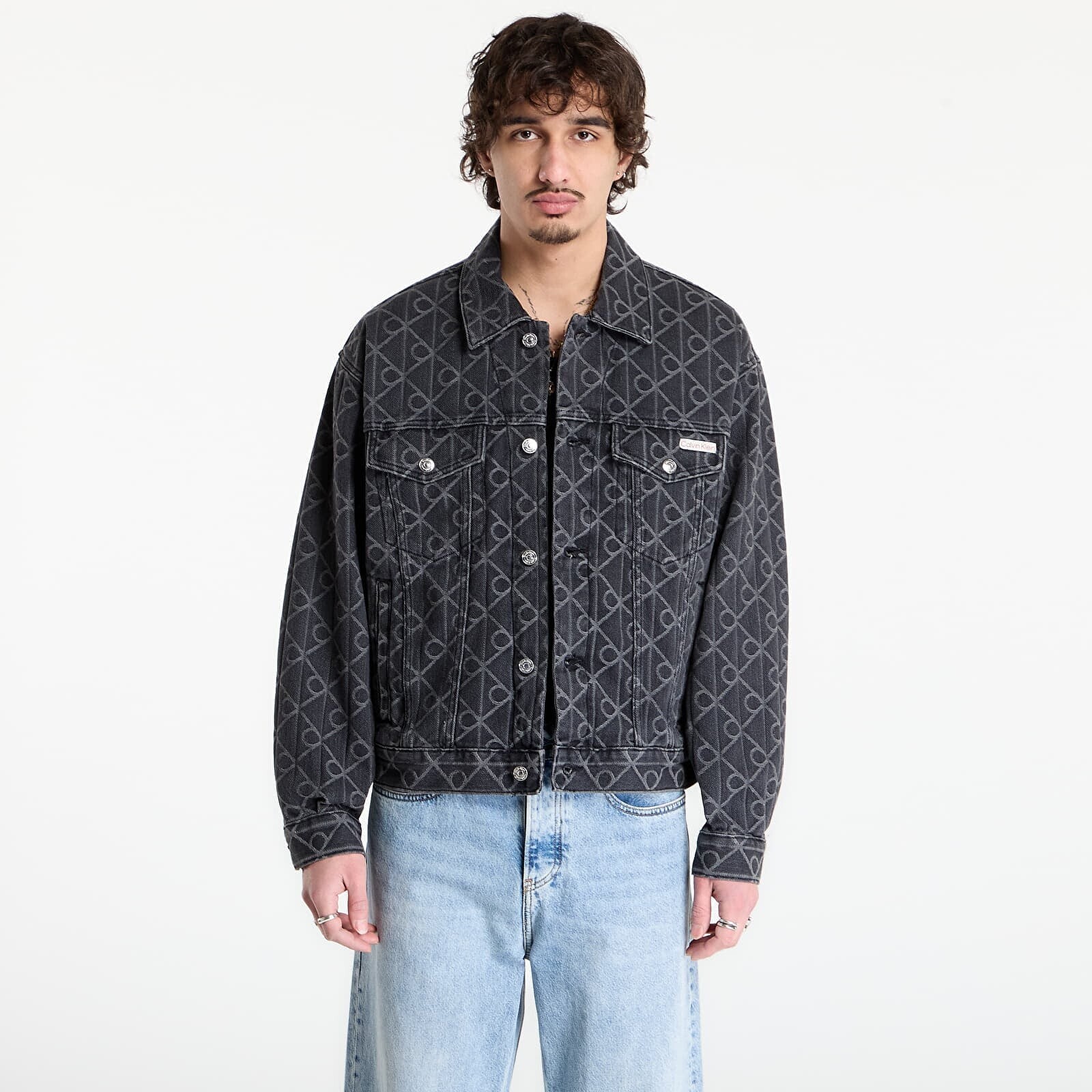 Jacket Calvin Klein Jeans 90S Emblem Jacket Black S