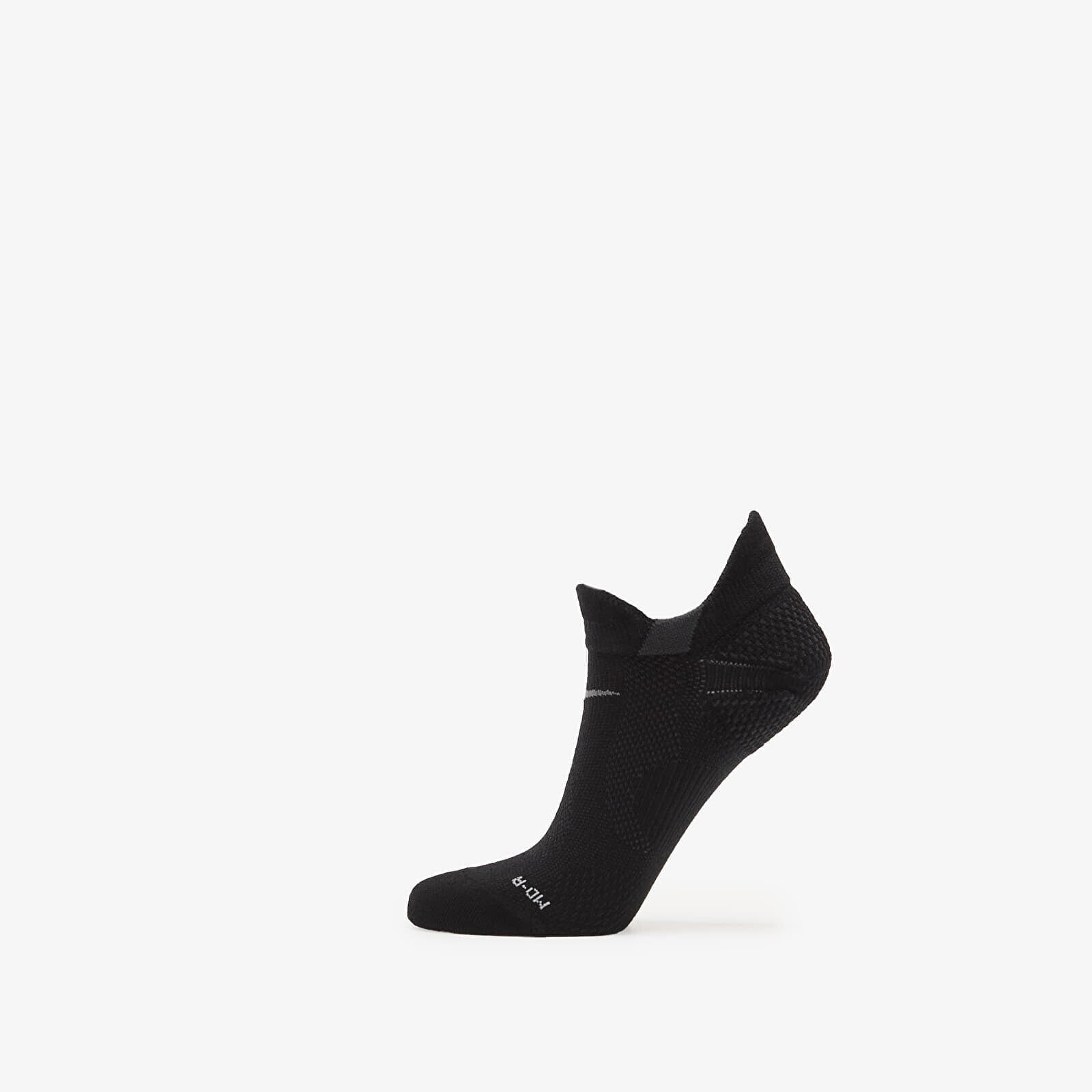 Nike Running Lightweight No-Show Socks 1 Pair Black/ Dk Smoke Grey/ Pure Platinum/ Smoke Grey XL