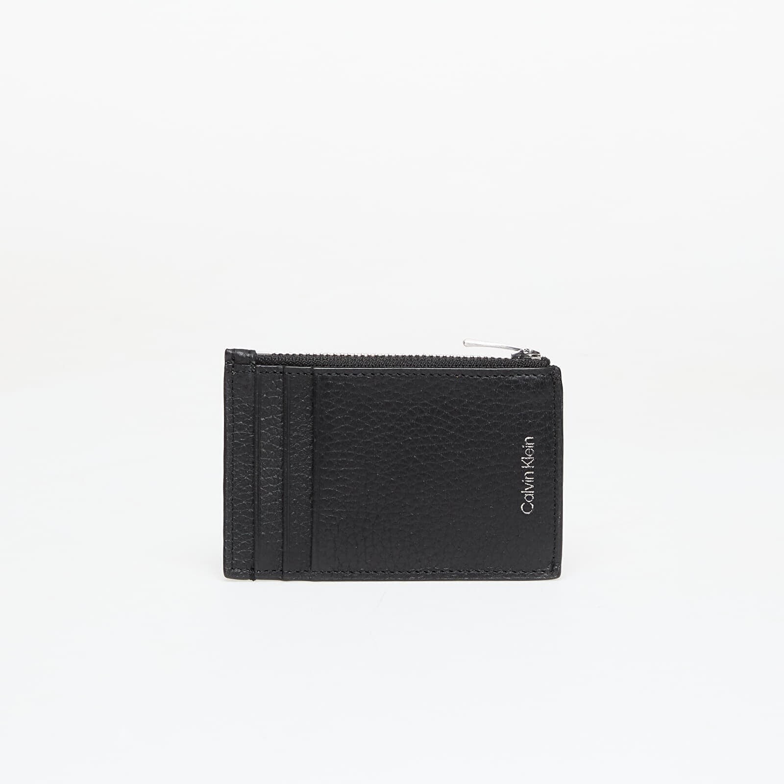 Calvin Klein Foil Emboss N/S Zip Wallet Black Universal