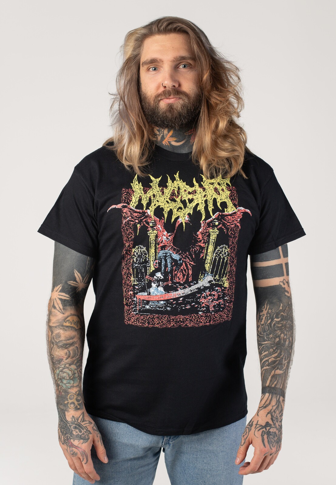 Mugshot - Graveyard - T-Shirt - black - L - 100% Cotton
