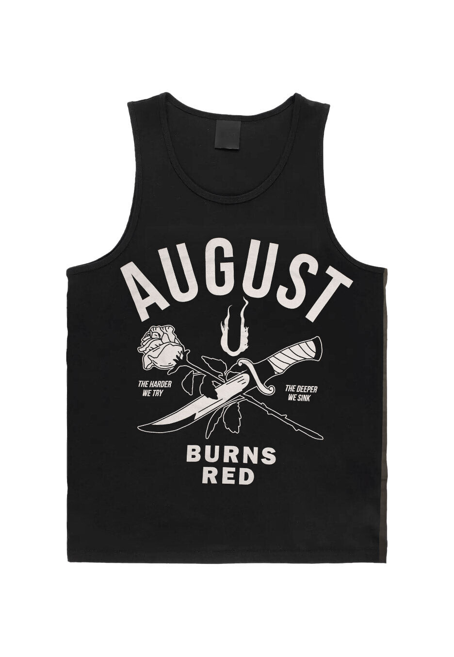 August Burns Red - Deeper We Sink - Tank - black - XXL - 100% Cotton,Jersey