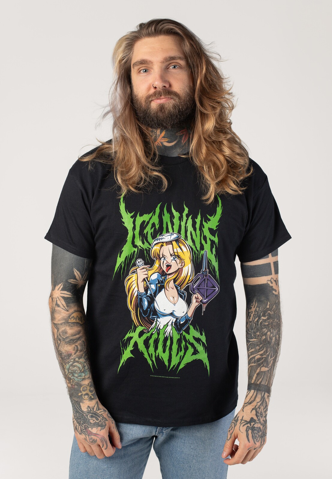 Ice Nine Kills - Pop Up Stores 2025 Leipzig - T-Shirt - black - L - 100% Cotton
