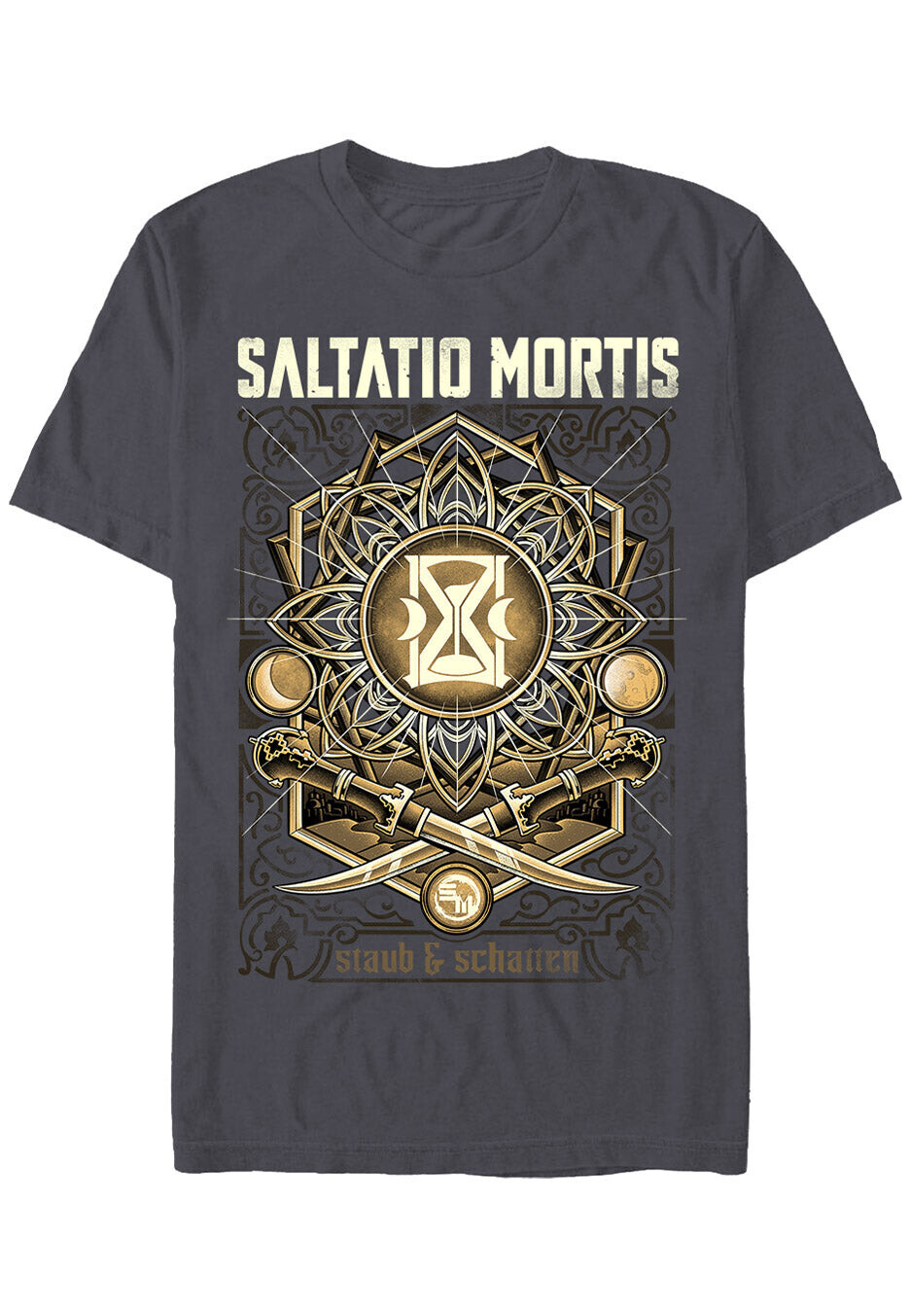 Saltatio Mortis - Sanduhr Mouse Grey - T-Shirt - grey - 5XL - 100% Cotton