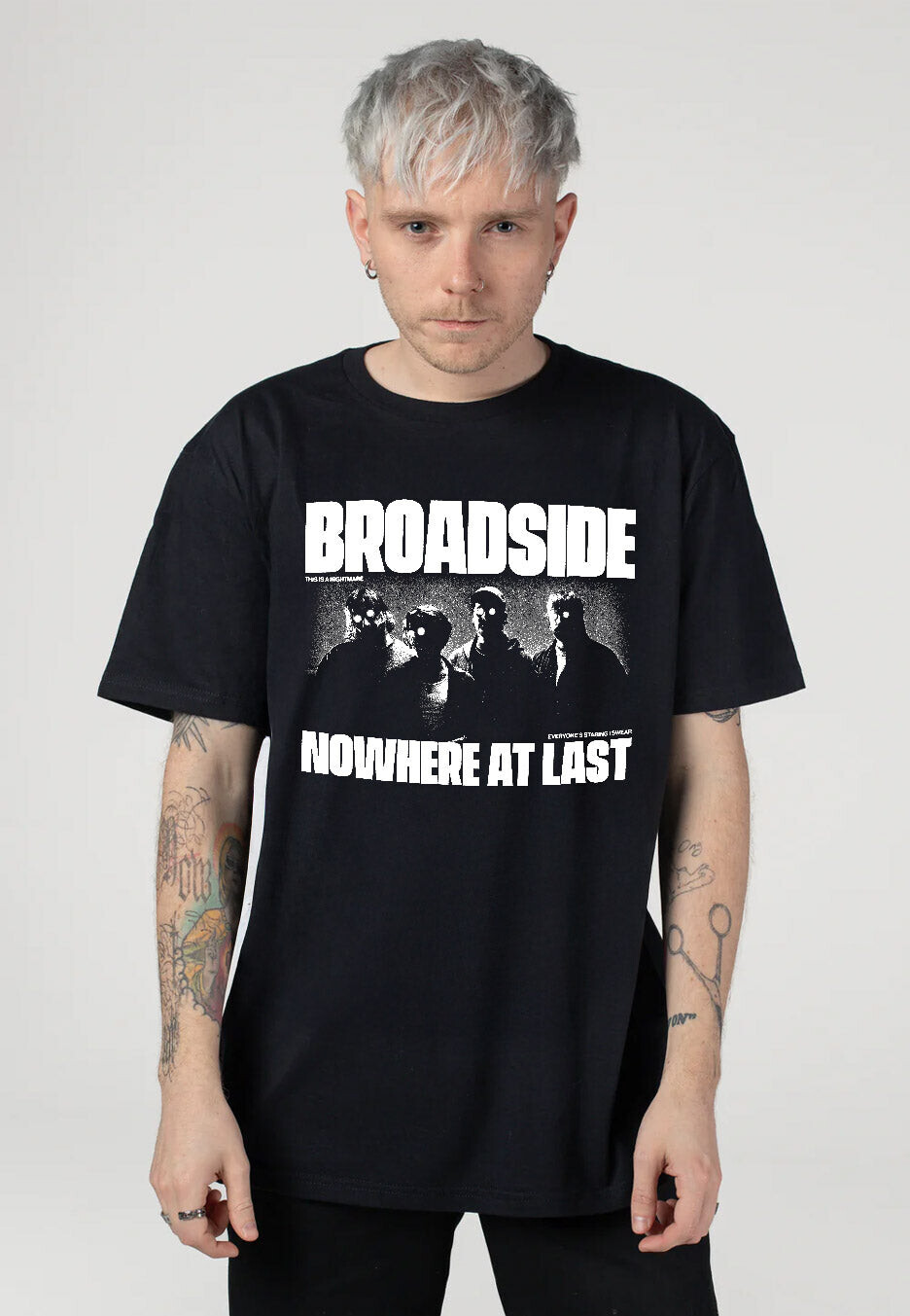 Broadside - I Think They Know - T-Shirt - black - L - 100% Cotton