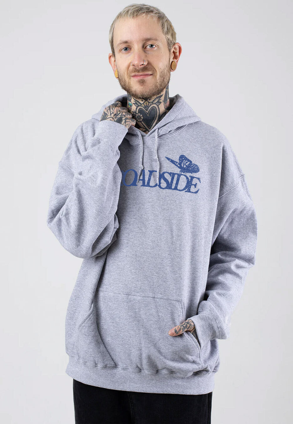 Broadside - Technonature Sportsgrey - Hoodie - grey - L - 50% Cotton, 50% Polyester