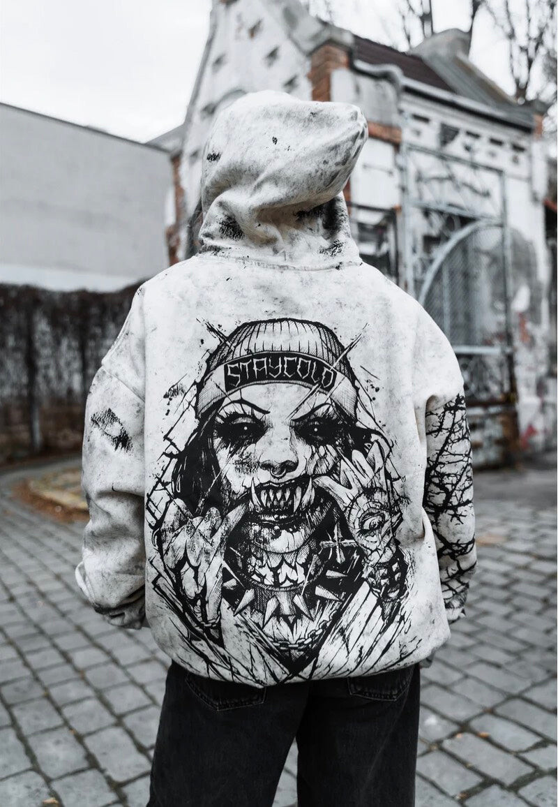 Stay Cold Apparel - Attitude Oversized Sand - Hoodie - beige - L - 65% Cotton, 35% Polyester,Sweat