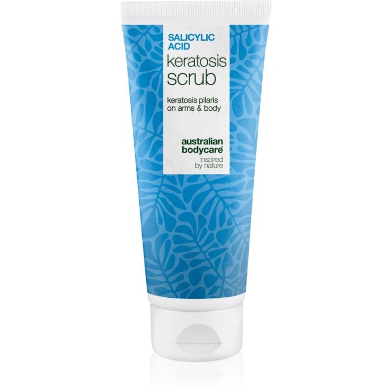 Australian Bodycare Salicylic Acid Keratosis body scrub to treat blemishes 200 ml