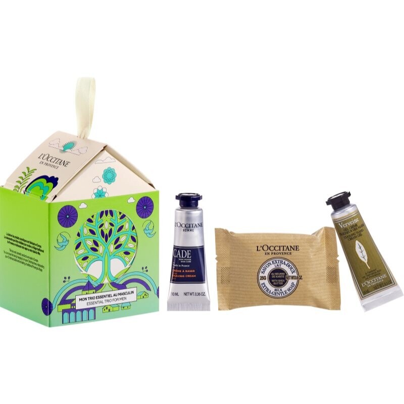 L’Occitane Men Ornament gift set for face and body for men