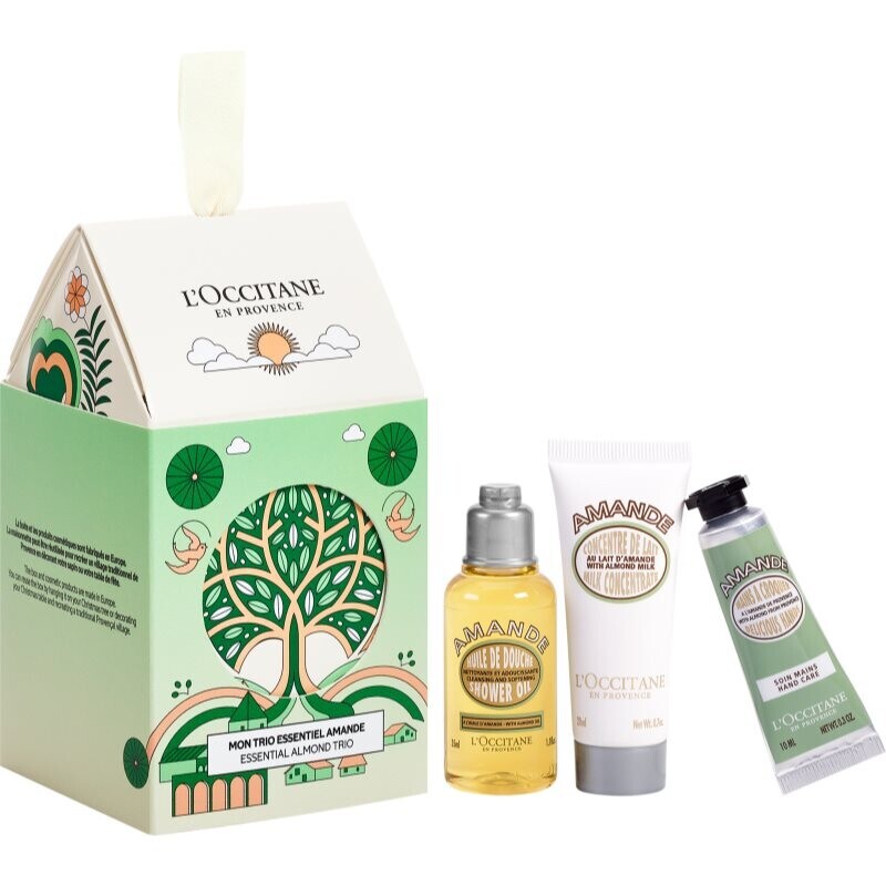 L’Occitane Almond Ornament gift set for the body