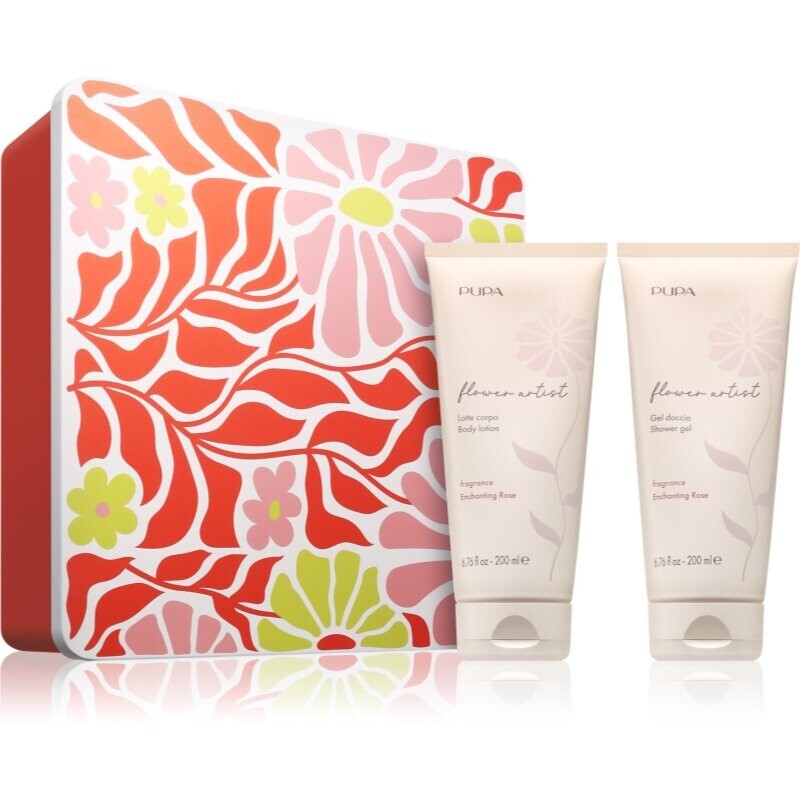 PUPA Milano Flower Artist Kit gift set fragrance Enchanting Rose