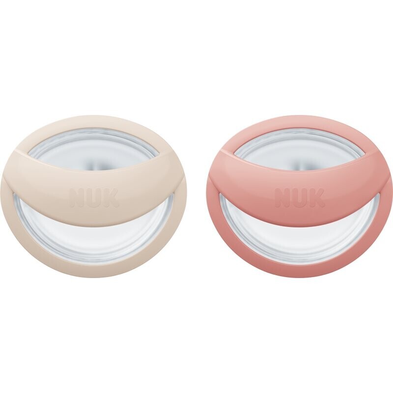 NUK Perfect Match 0-6m dummy Red 2 pc