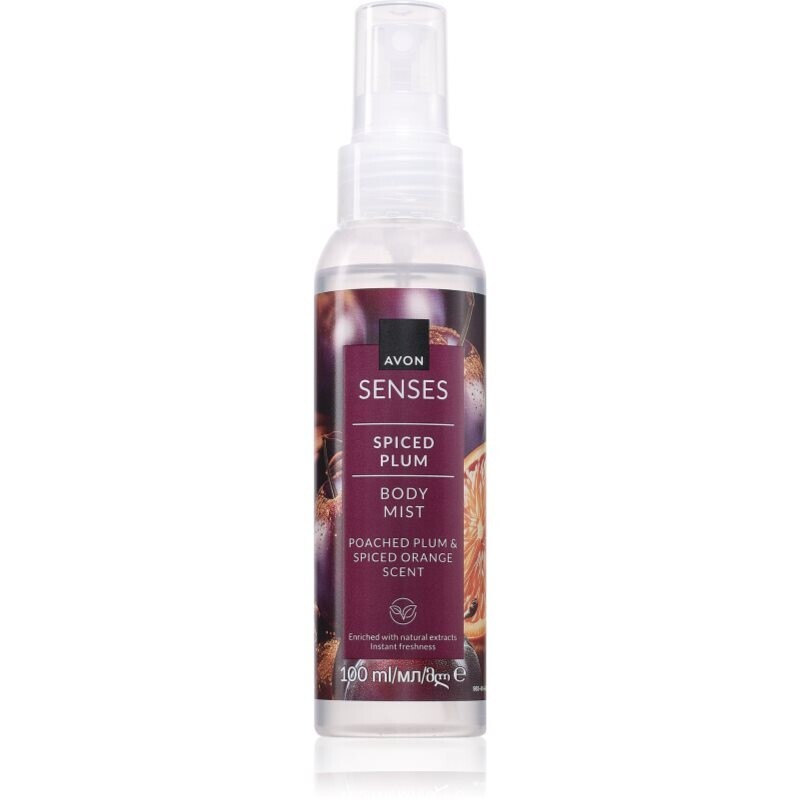 Avon Senses Spiced Plum body spray for women 100 ml