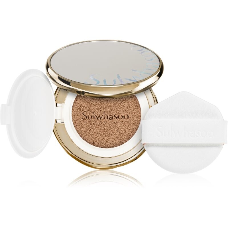 Sulwhasoo Perfecting Cushion long-lasting cushion foundation SPF 50+ + one refill shade 23N1 Sand 2x15 g