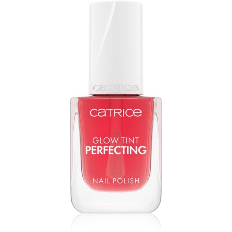 Catrice Glow Tint Perfecting transparent nail polish shade 010 Soft Blush 10.5 ml
