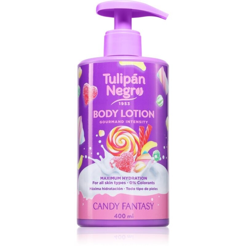 Tulipán Negro Candy Fantasy hydrating body lotion 400 ml