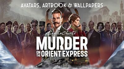 Agatha Christie Murder on the Orient Express avatars artbook and wallpapers