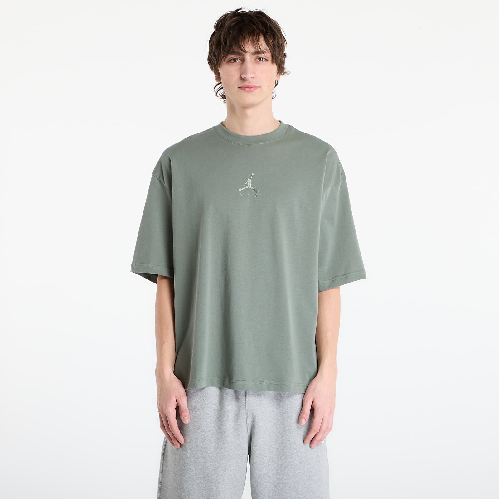 T-shirt Jordan Flight Essentials Men's Oversized T-Shirt Vintage Lichen/ Vintage Lichen L