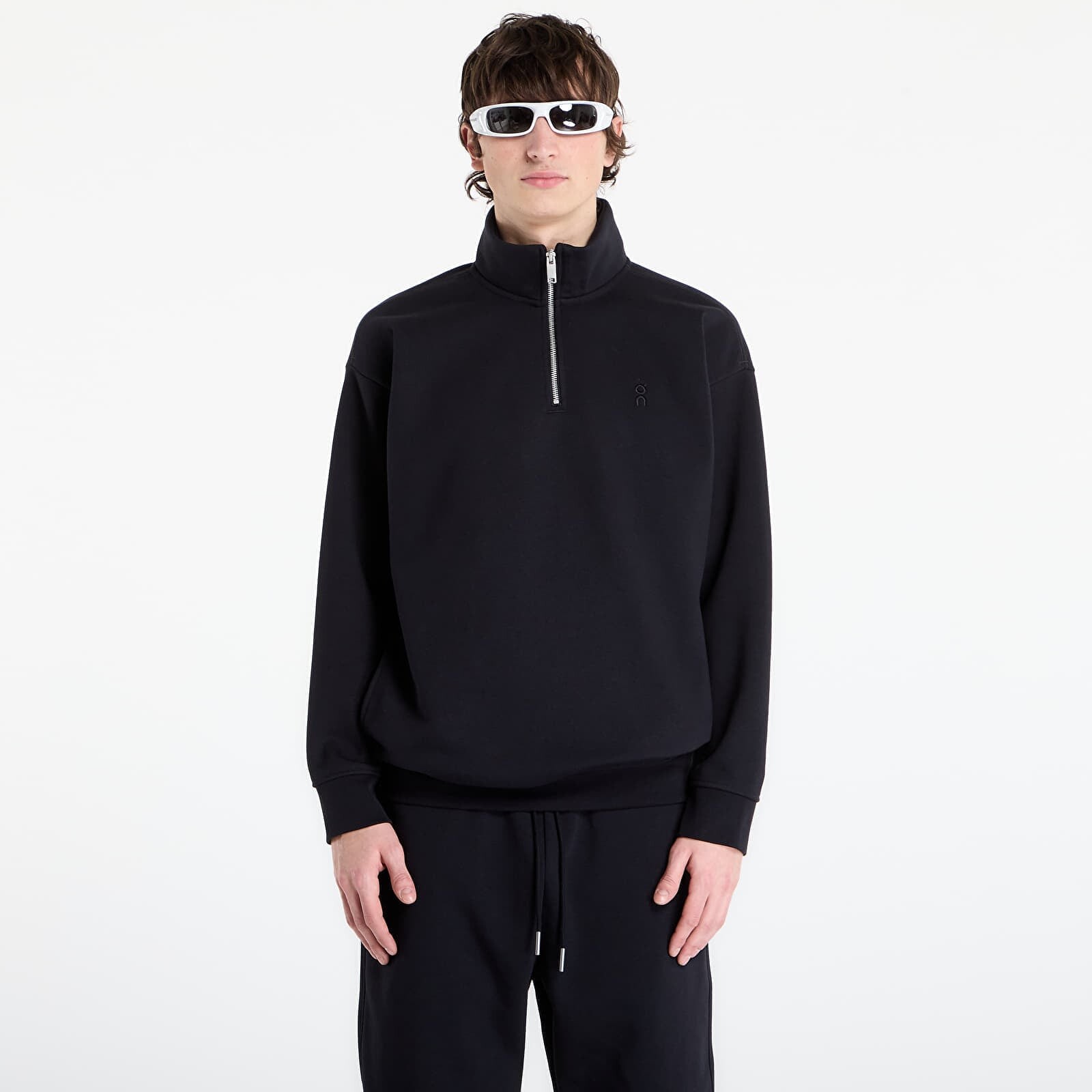 Sweatshirt On Club Collective 1/4 Zip Black L