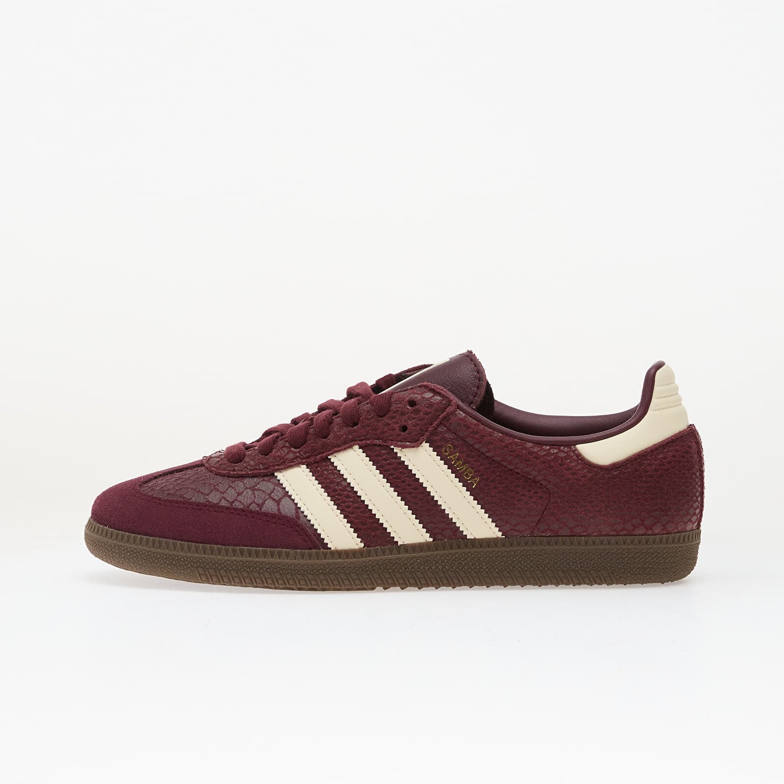 Sneakers adidas Samba Og W Maroon/ Crew White/ Gold Metallic UK 8