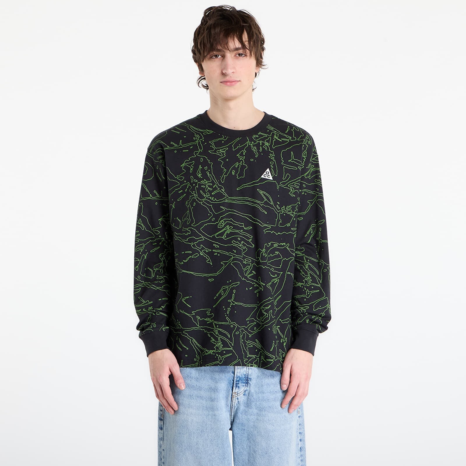 T-shirt Nike ACG Men's Dri-FIT Long-Sleeve T-Shirt Black XL