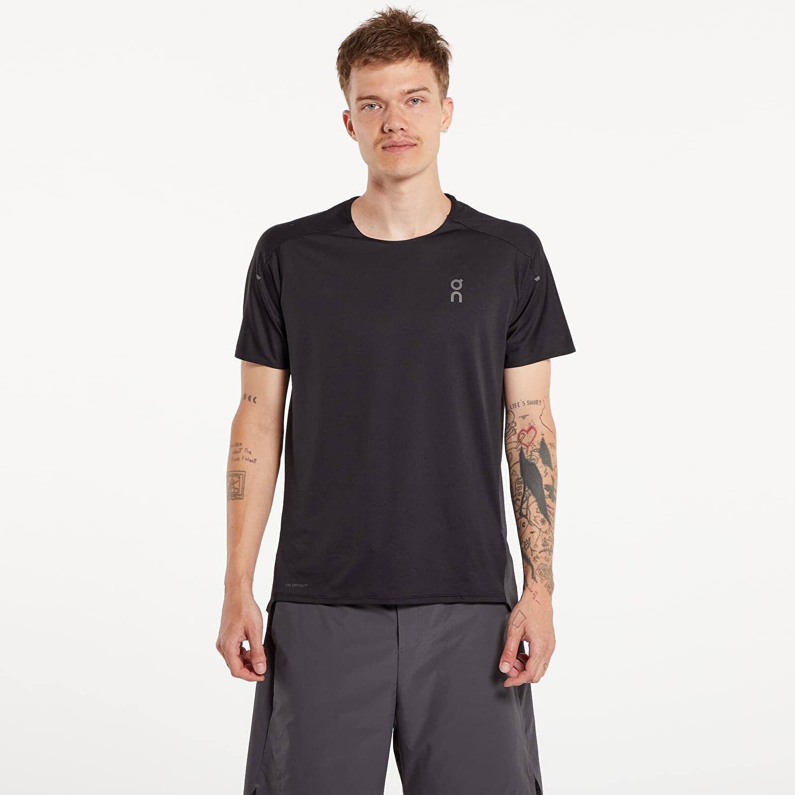 T-shirt On Performance Short Sleeve Tee Black/ Eclipse L