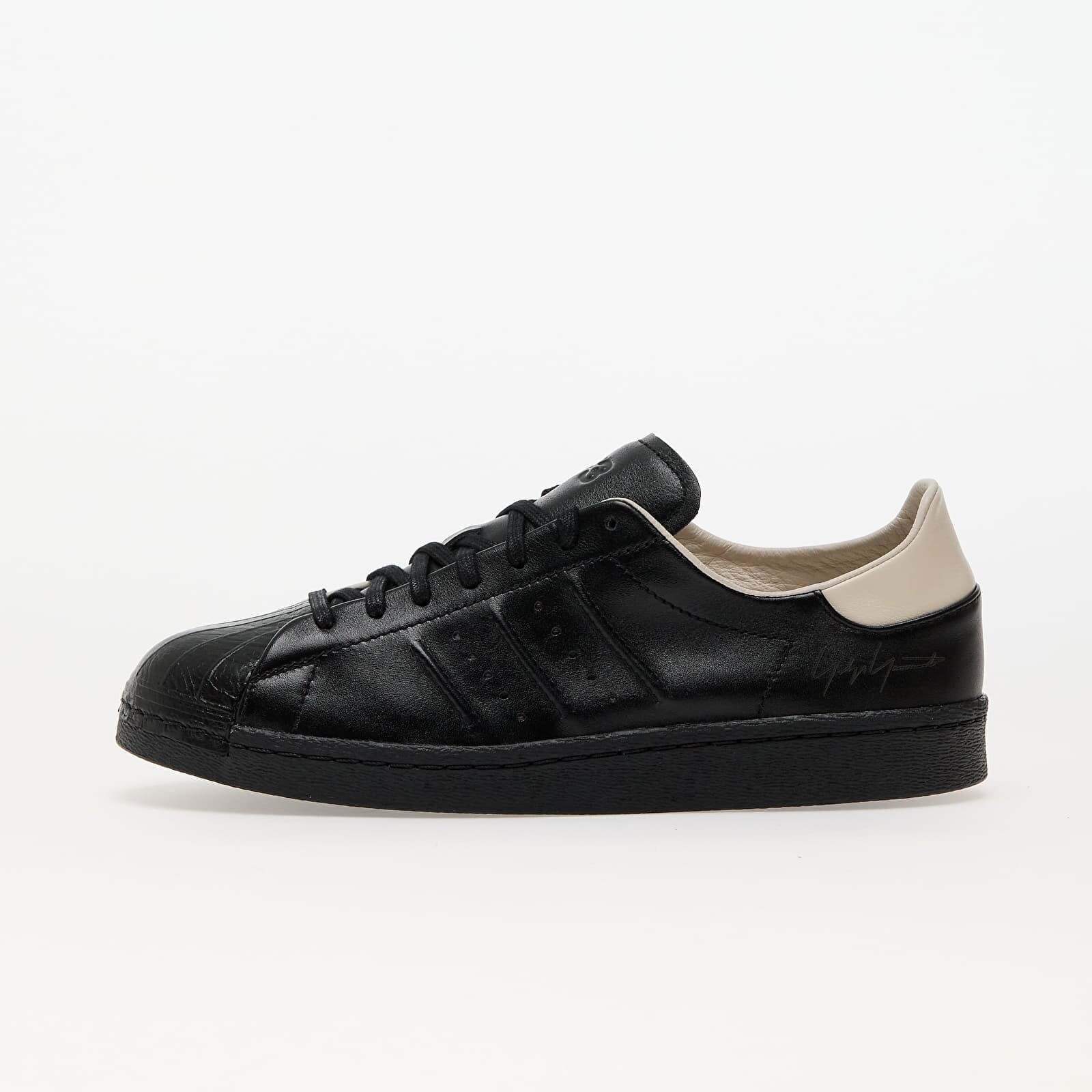 Sneakers Y-3 Superstar Black/ Black/ Aluminium UK 7