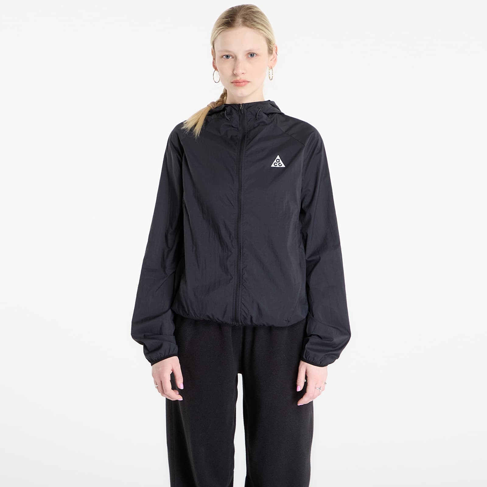 Jacket Nike ACG Women's Repel Trail Running Jacket Black/ White/ Summit White L