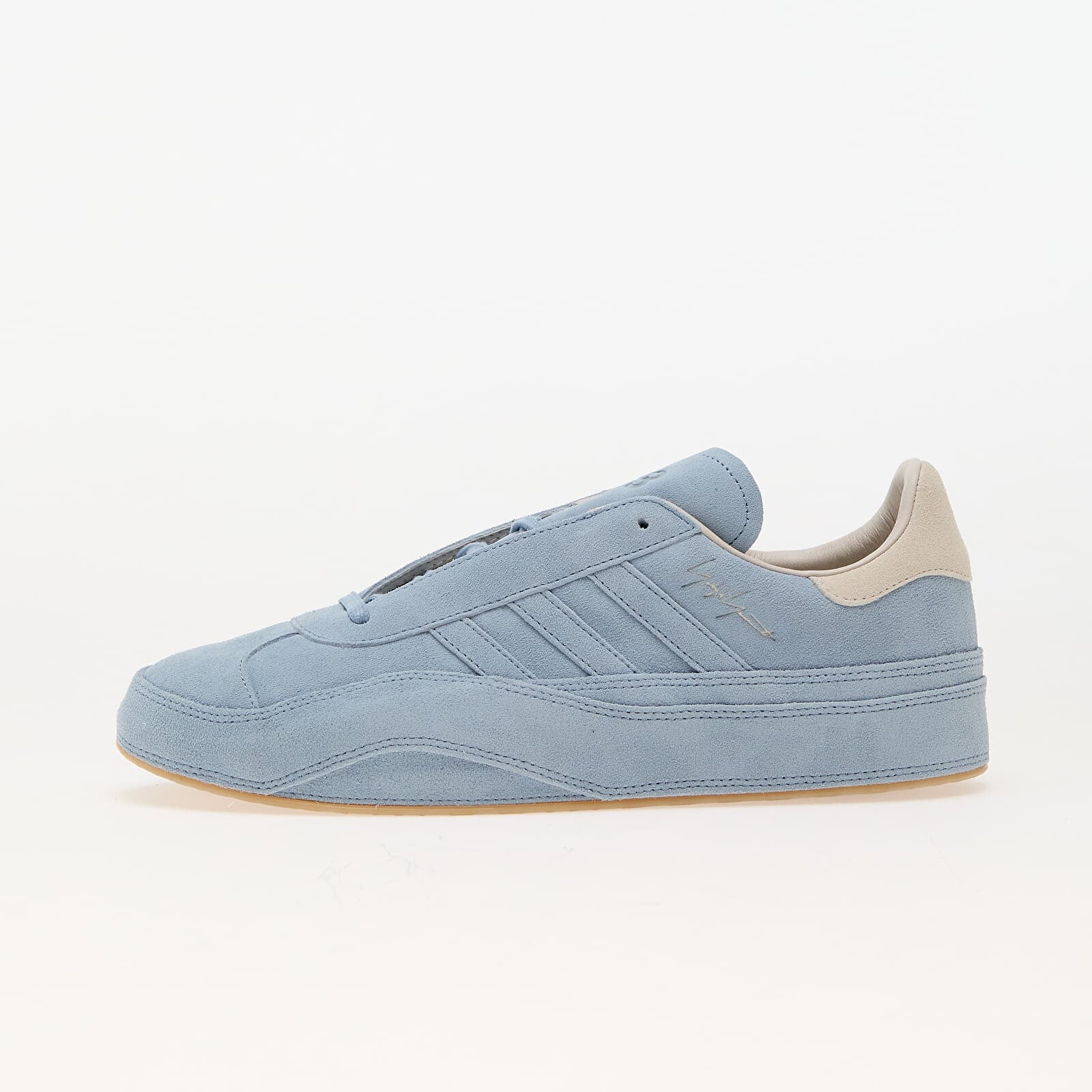 Sneakers Y-3 Gazelle Tactile Blue/ Tactile Blue/ Aluminium UK 9