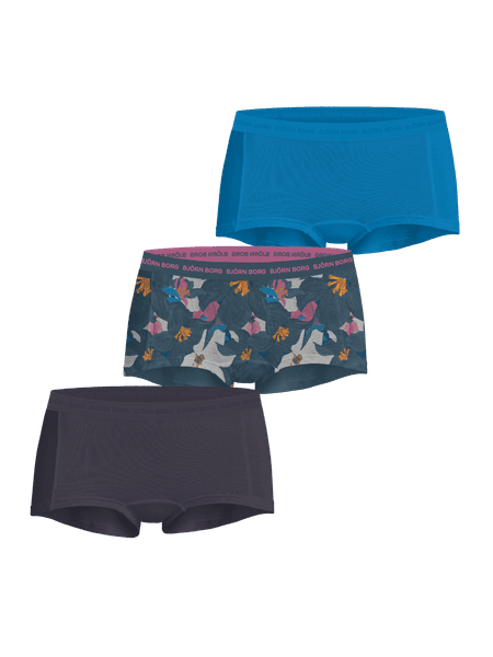 Björn Borg Everyday Cotton Boxer Shorts 3-pack Blue, L