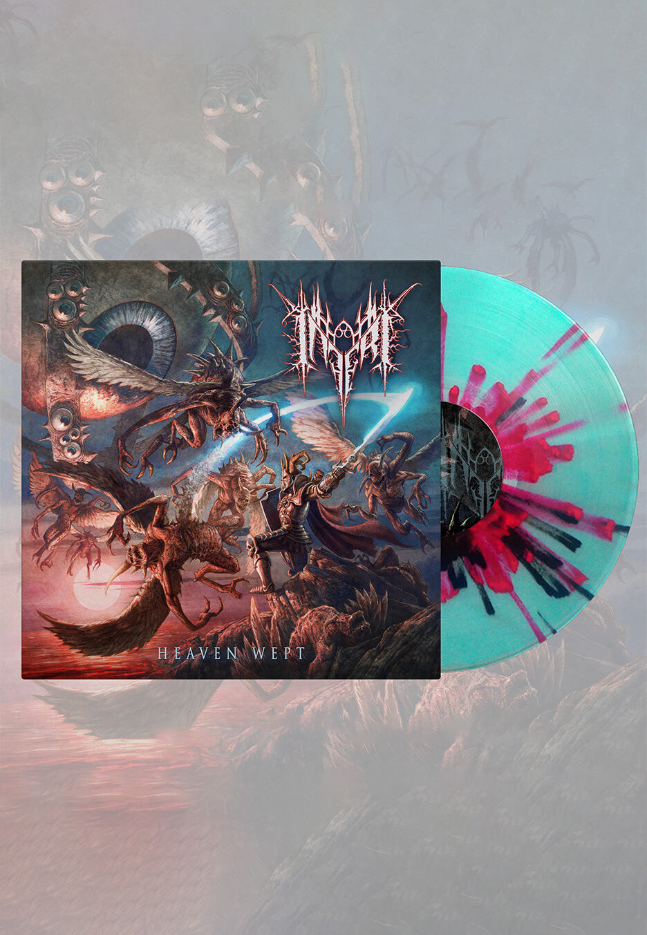 Inferi - Heaven Wept - Splattered Vinyl