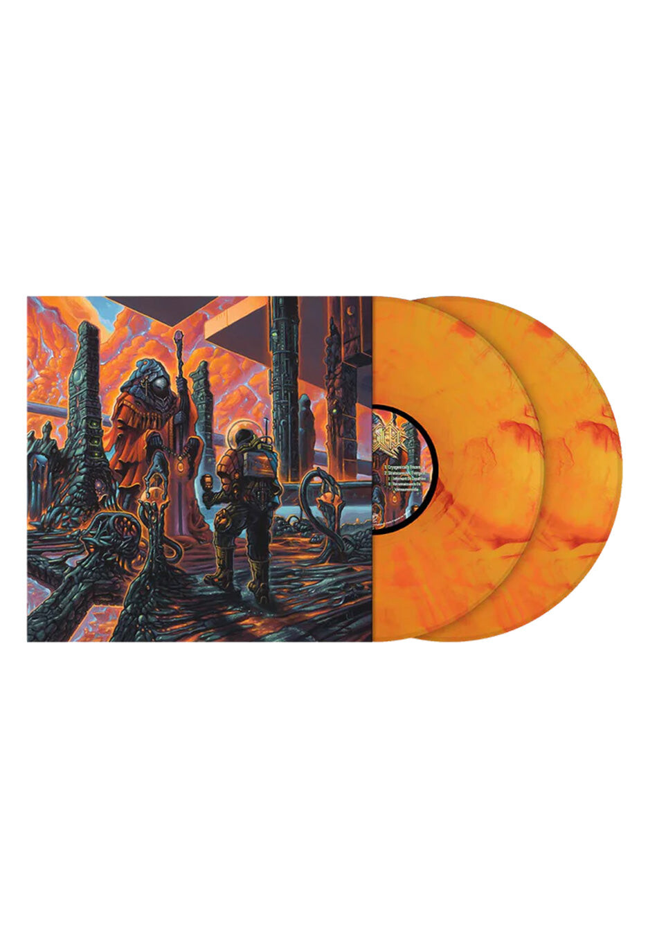 Cryptic Shift - Overspace & Supertime Cloudscape - Marbled 2 Vinyl