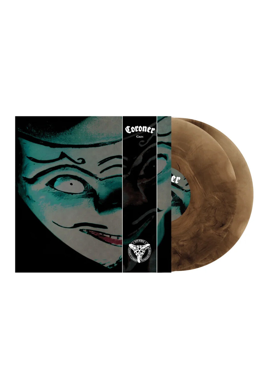 Coroner - Grin Brown/Black - Marbled 2 Vinyl