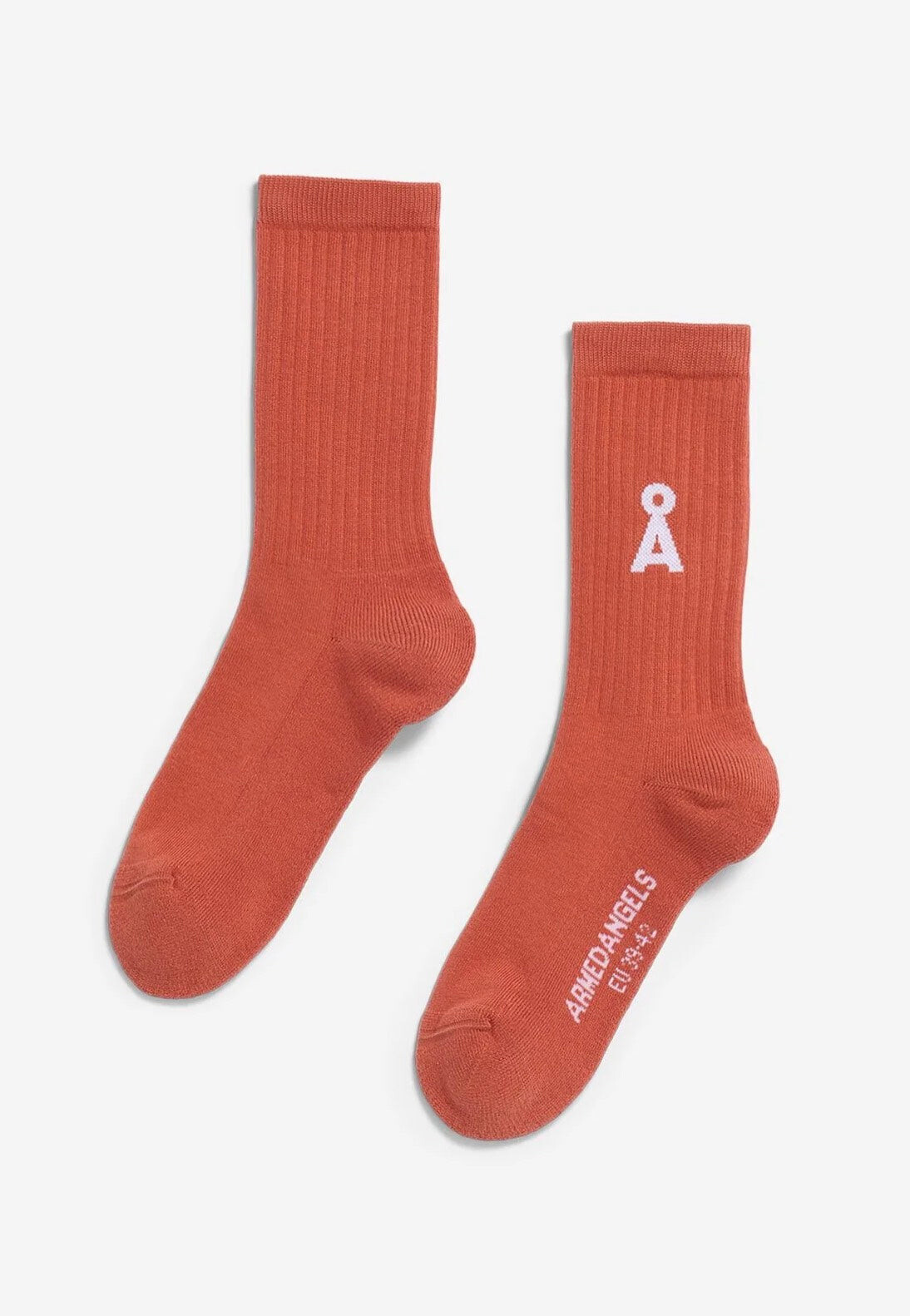 Armedangels - Saamus Bold Tabasco Red - Socks - red - L/XL - 78% Cotton, 20% Polyamide, 2% Elastane