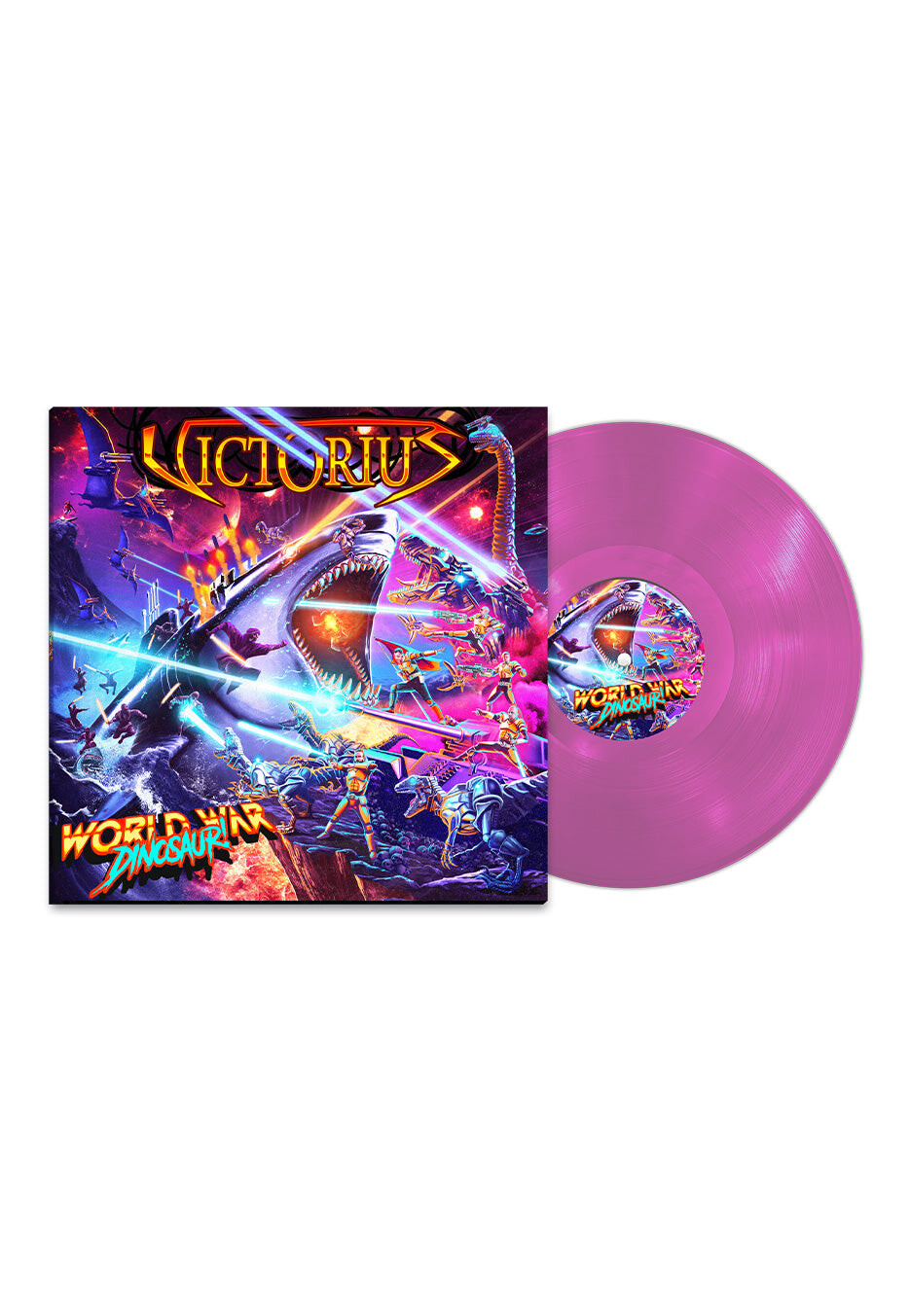 Victorius - World War Dinosaur Prehistoric Purple - Colored Vinyl