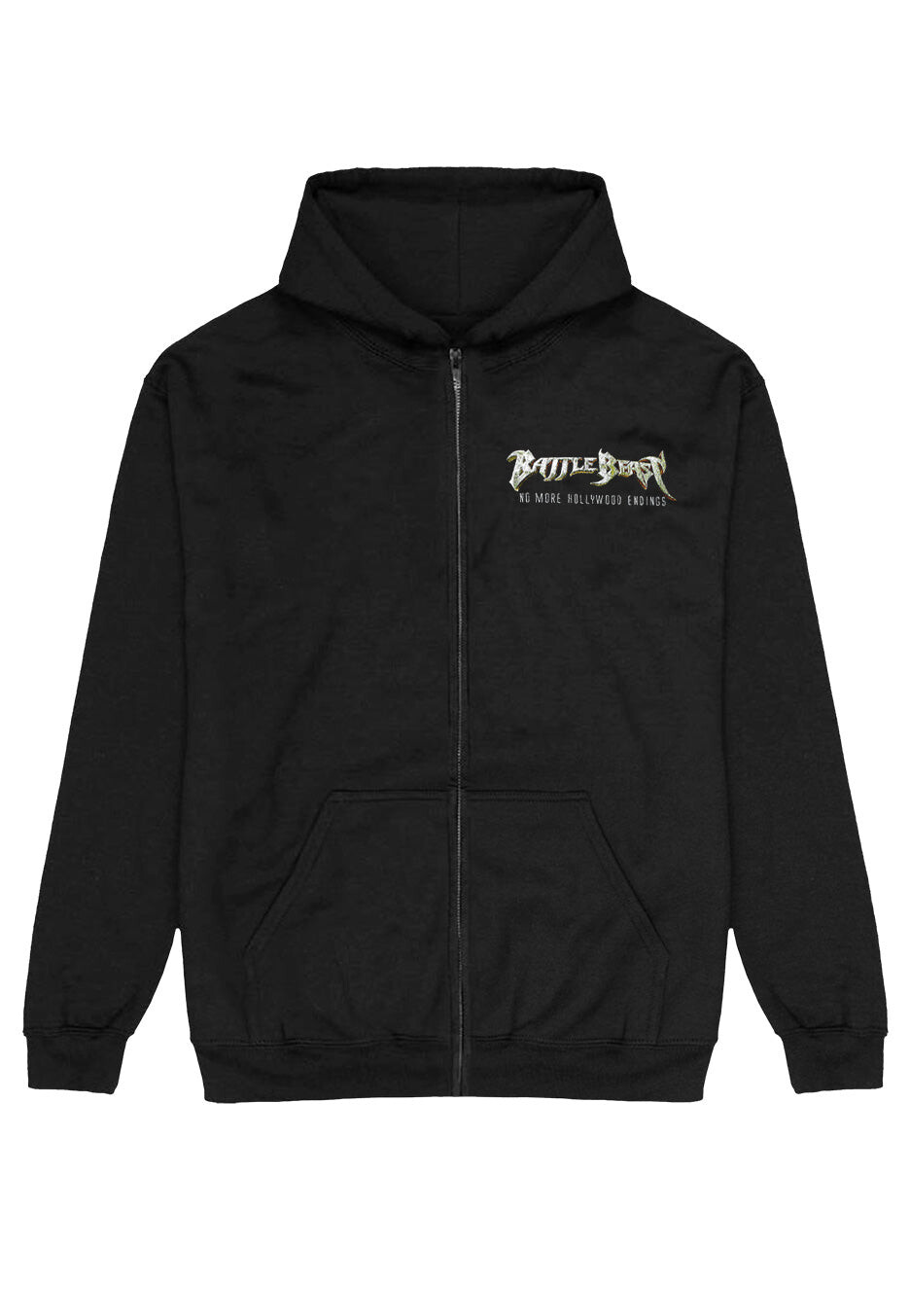 Battle Beast - Hollywood Endings - Zipper - black - L - 100% Cotton