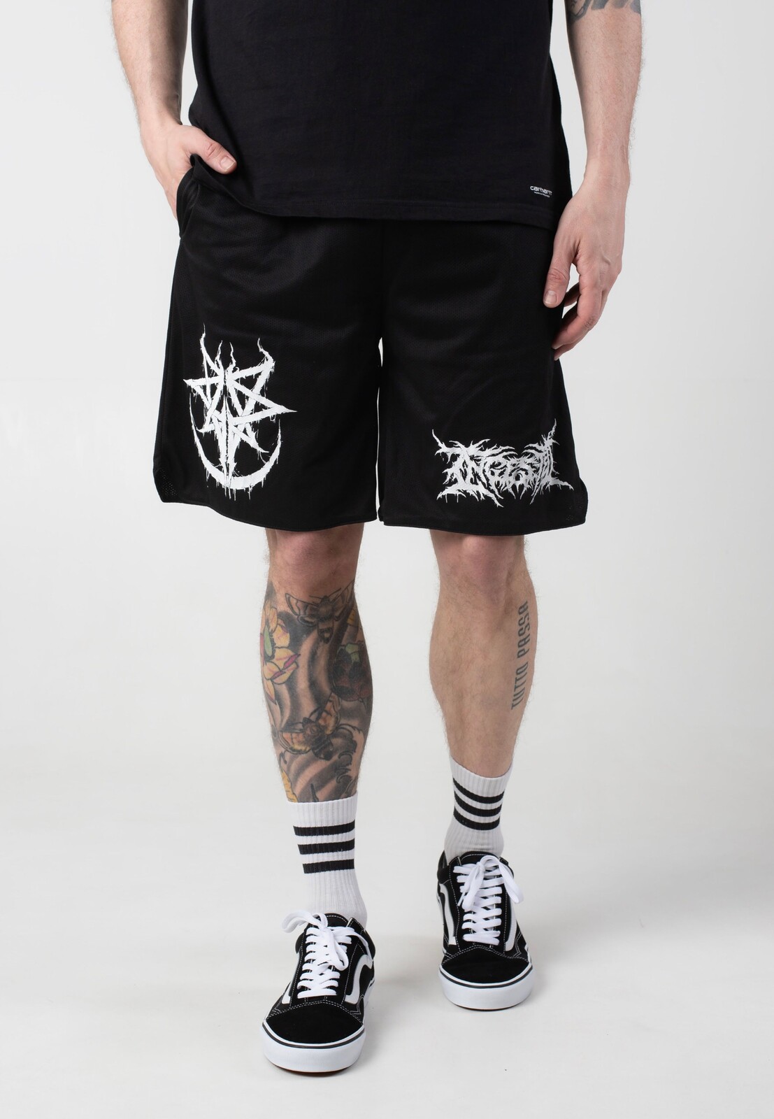 Ingested - Sigil Logo - Shorts - black - S - 100% Polyester