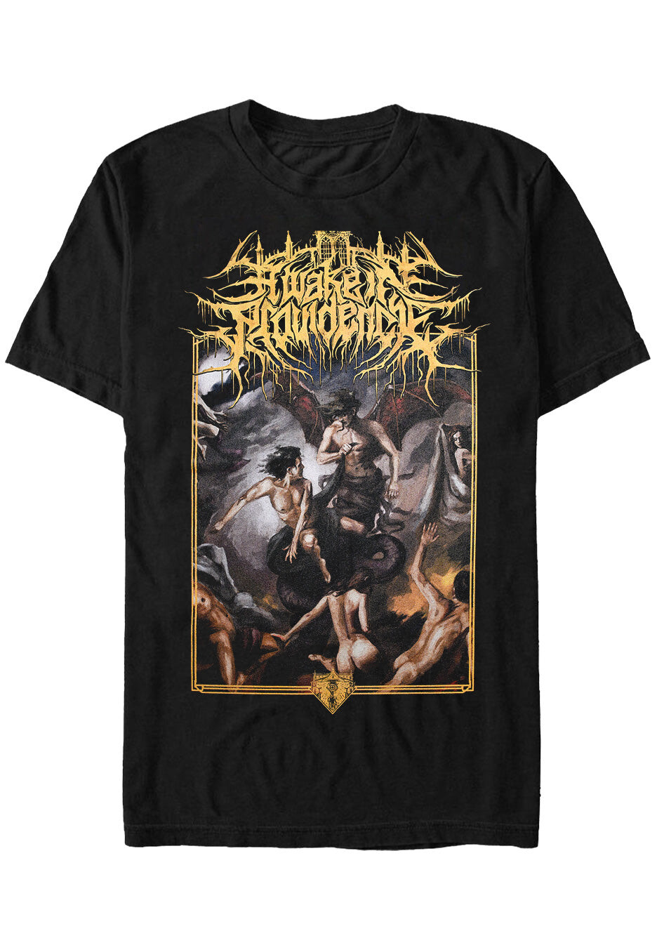 A Wake In Providence - Eternity - T-Shirt - black - M - 100% Cotton