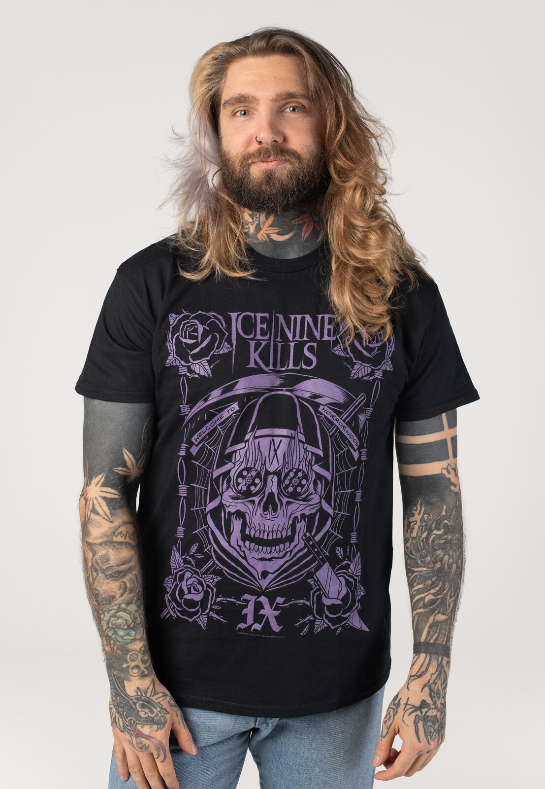 Ice Nine Kills - Pop Up Stores 2025 Hamburg - T-Shirt - black - L - 100% Cotton