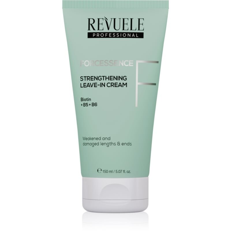 Revuele Professional Forcessence Strengthening leave-in cream for damaged and fragile hair 150 ml